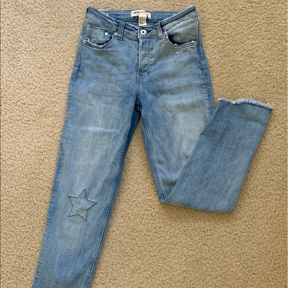 Coachella x H&M Distressed Jeans